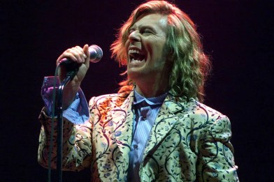 David Bowie at the Glastonbury Festival, 25 June 2000