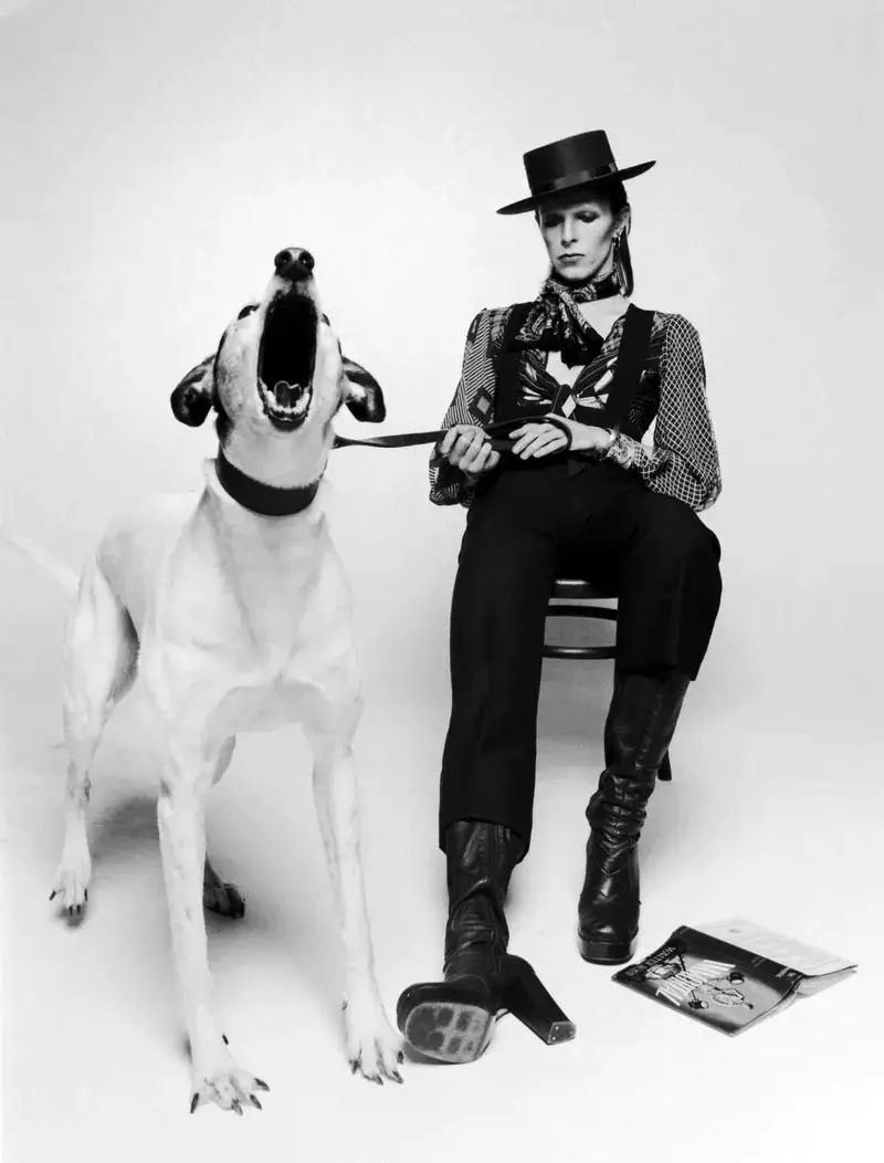 David Bowie photographed by Terry O'Neill, 30 January 1974