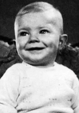 David Bowie as a baby, 1940s