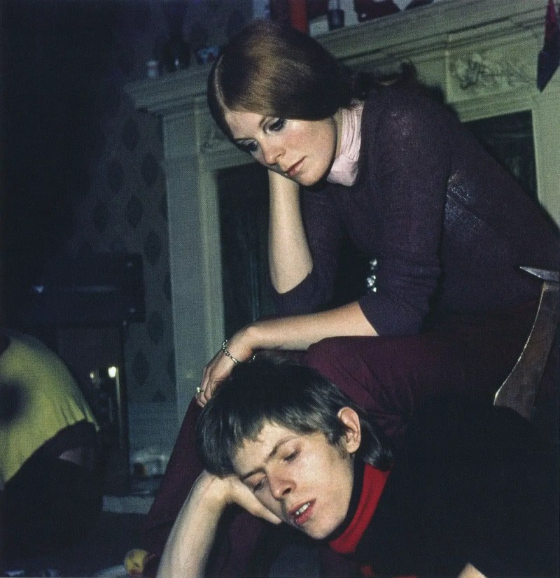 David Bowie and Hermione Farthingale