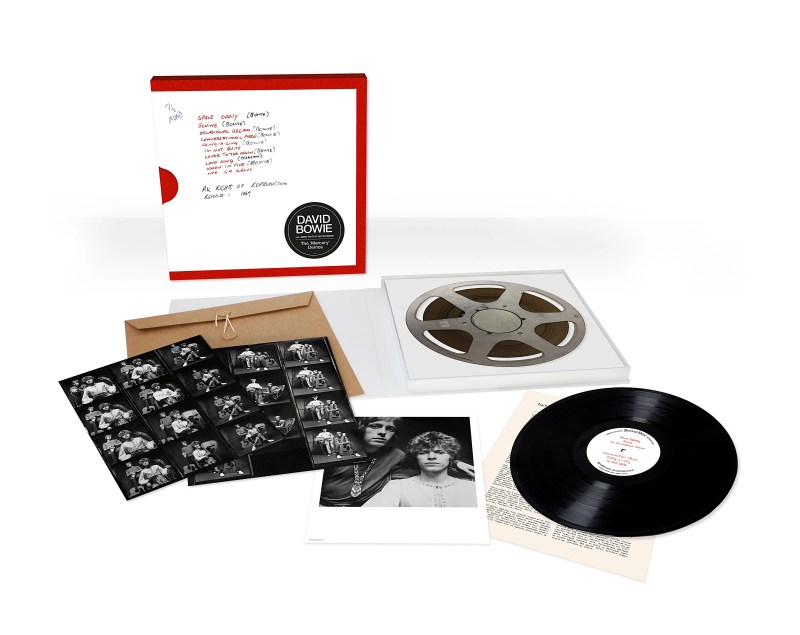 The 'Mercury' Demos box set cover and contents (2019)