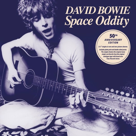 Space Oddity 50th Anniversary Edition single cover (2019)