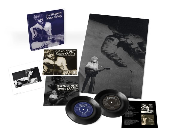 Space Oddity 50th Anniversary Edition single box set contents (2019)