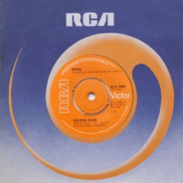 Golden Years single – United Kingdom