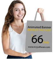 animated banner silver