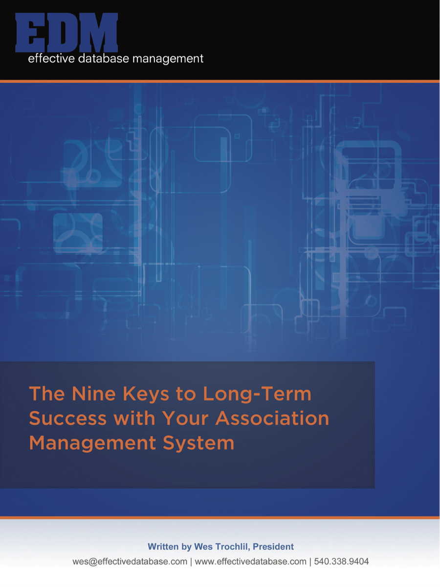 The Nine Keys to Long-Term Success with Your Association Management System