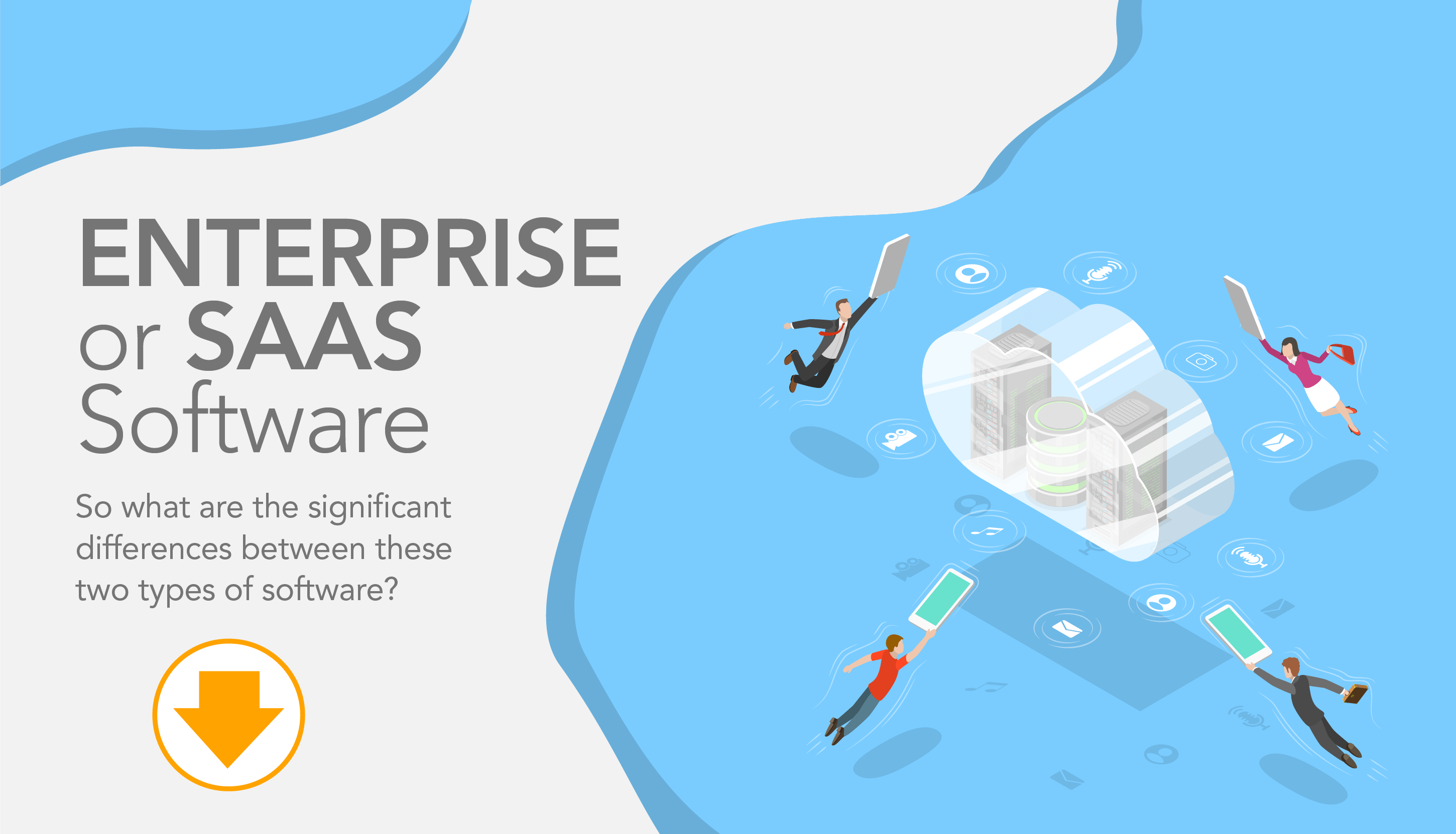 Enterprise software vs. software as a service